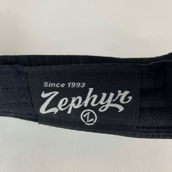 Phoenix Rising FC USL Black Zephyr Strapback Adjustable Visor - Picture 5 of 5